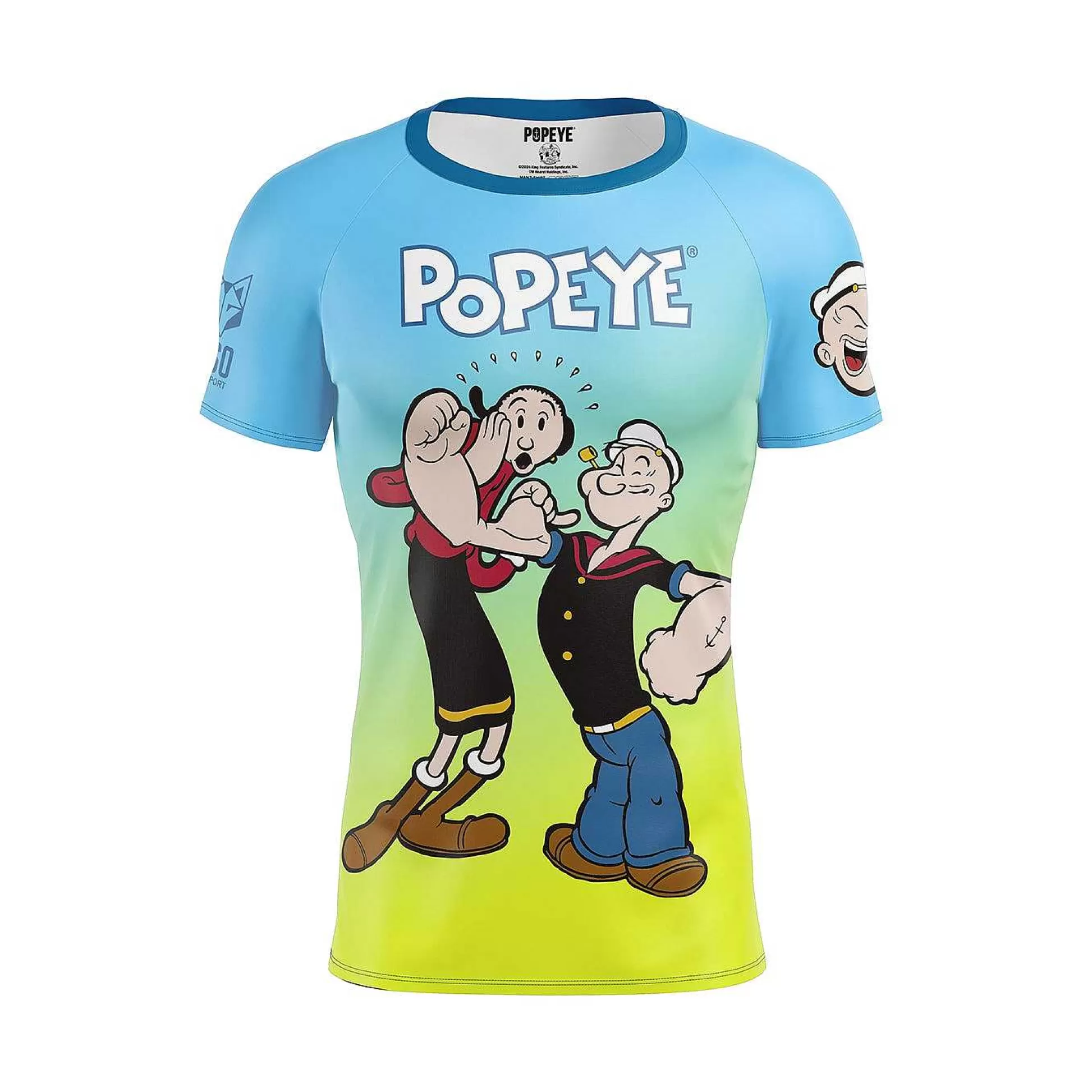 Men'S Short Sleeve T-Shirt-Popeye & Olive*OTSO Outlet