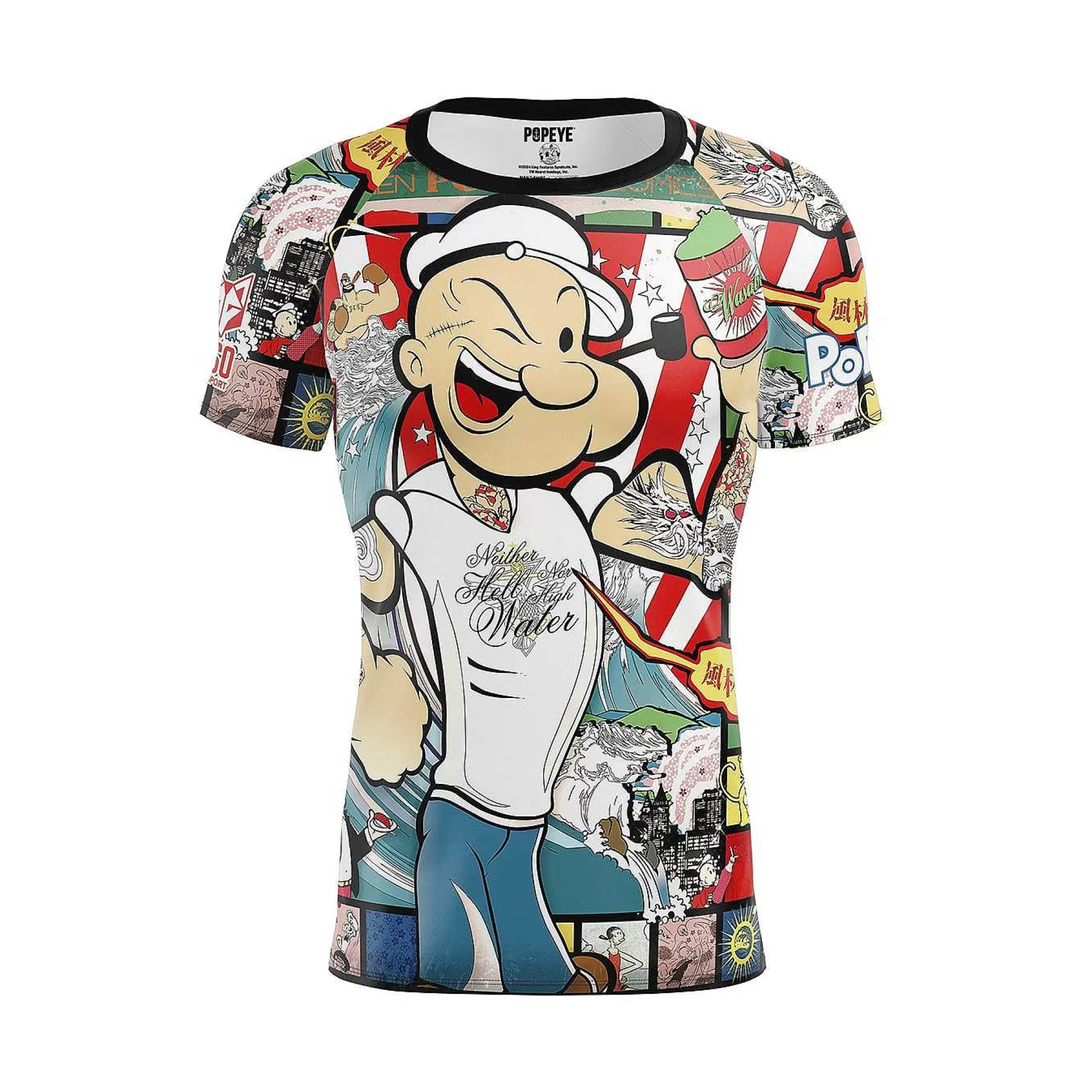 Men'S Short Sleeve T-Shirt-Popeye Art Show*OTSO Best