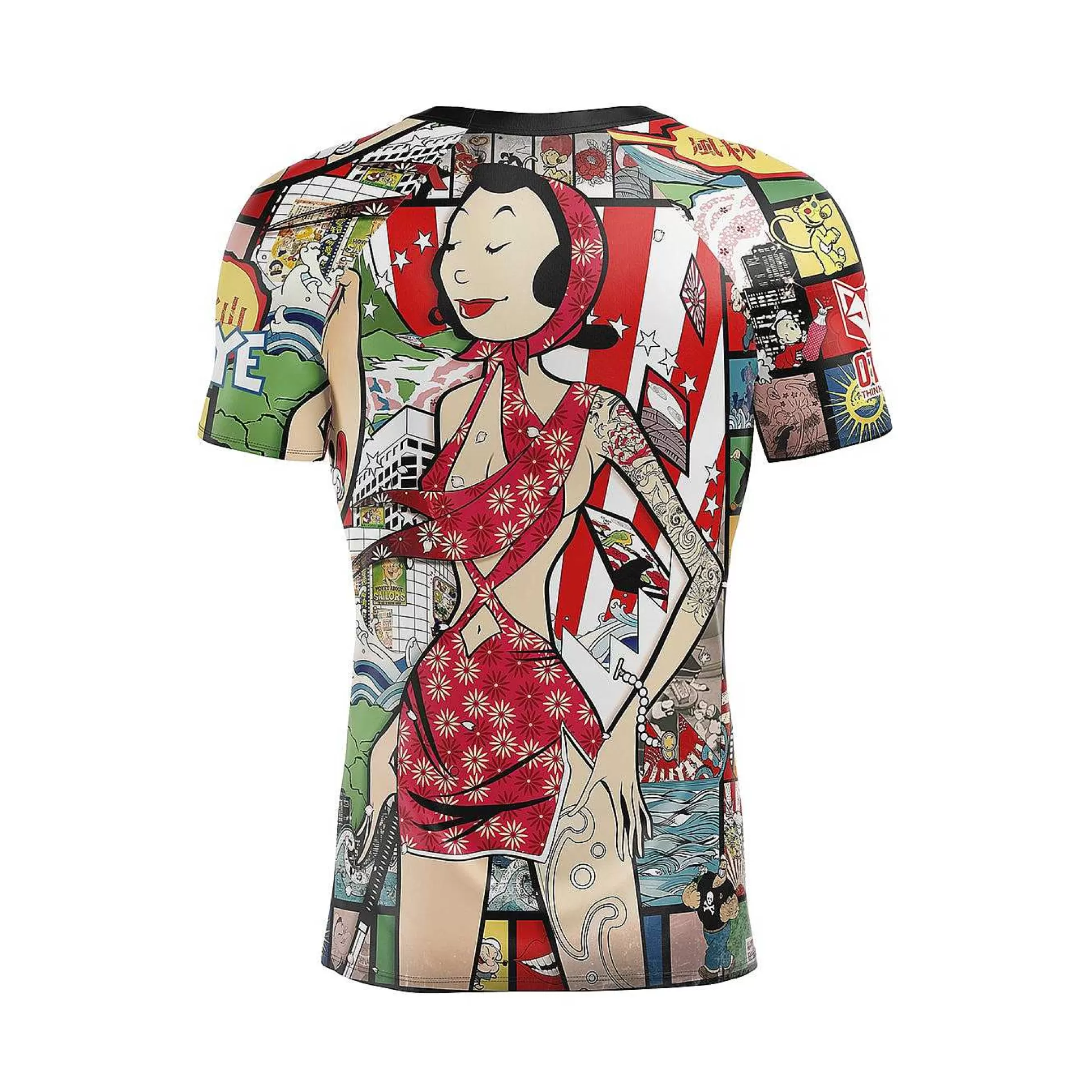 Men'S Short Sleeve T-Shirt-Popeye Art Show*OTSO Best