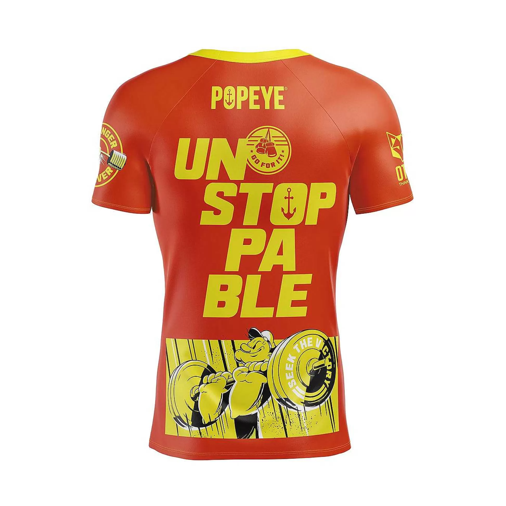 Men'S Short Sleeve T-Shirt-Popeye Unstoppable*OTSO Sale