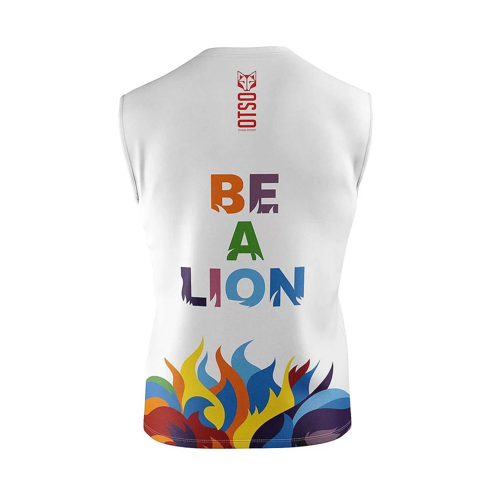 Men'S Sleeveless Shirt-Be A Lion*OTSO Fashion