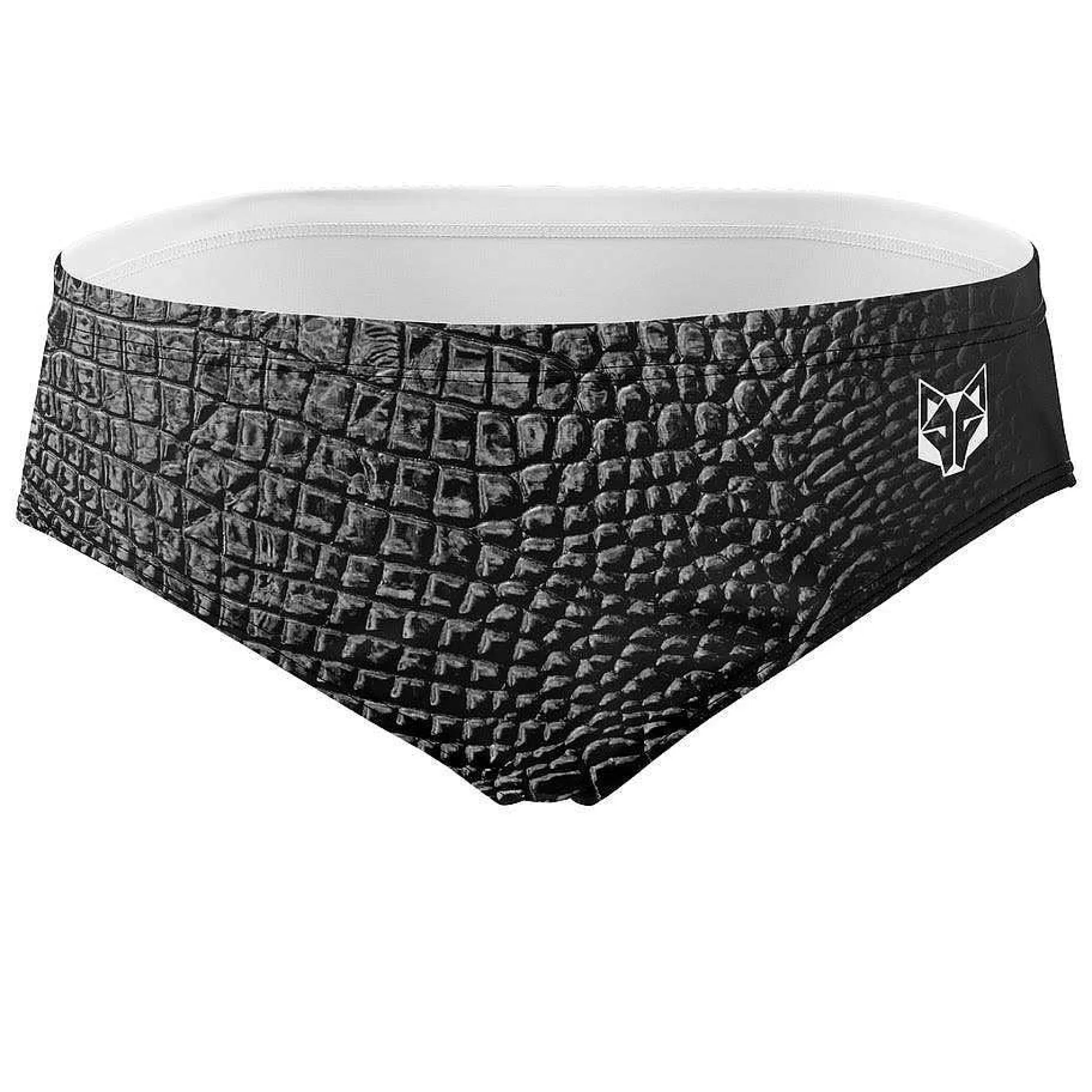 Men'S Swim Briefs-Black Snake*OTSO Hot