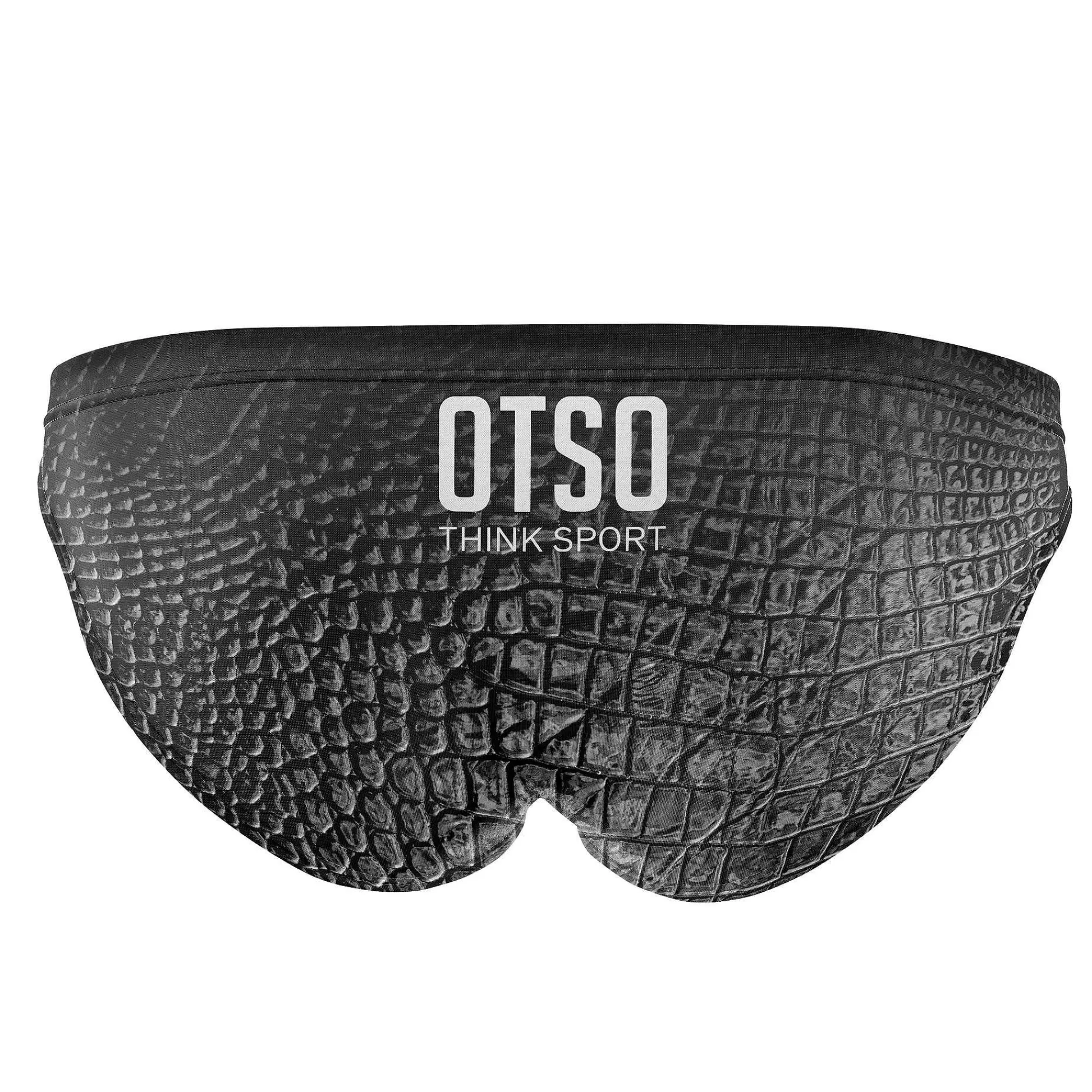 Men'S Swim Briefs-Black Snake*OTSO Hot