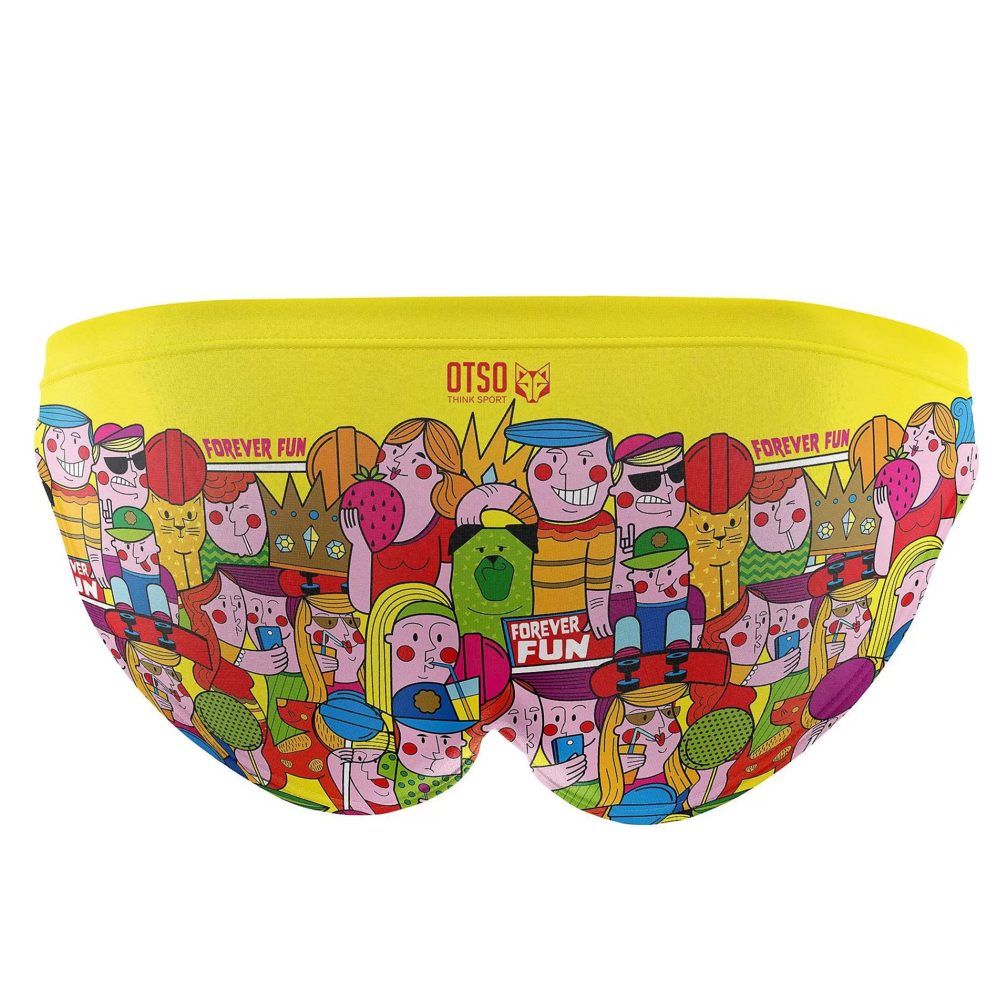 Men'S Swim Briefs-Chupa Chups Forever Fun*OTSO Online