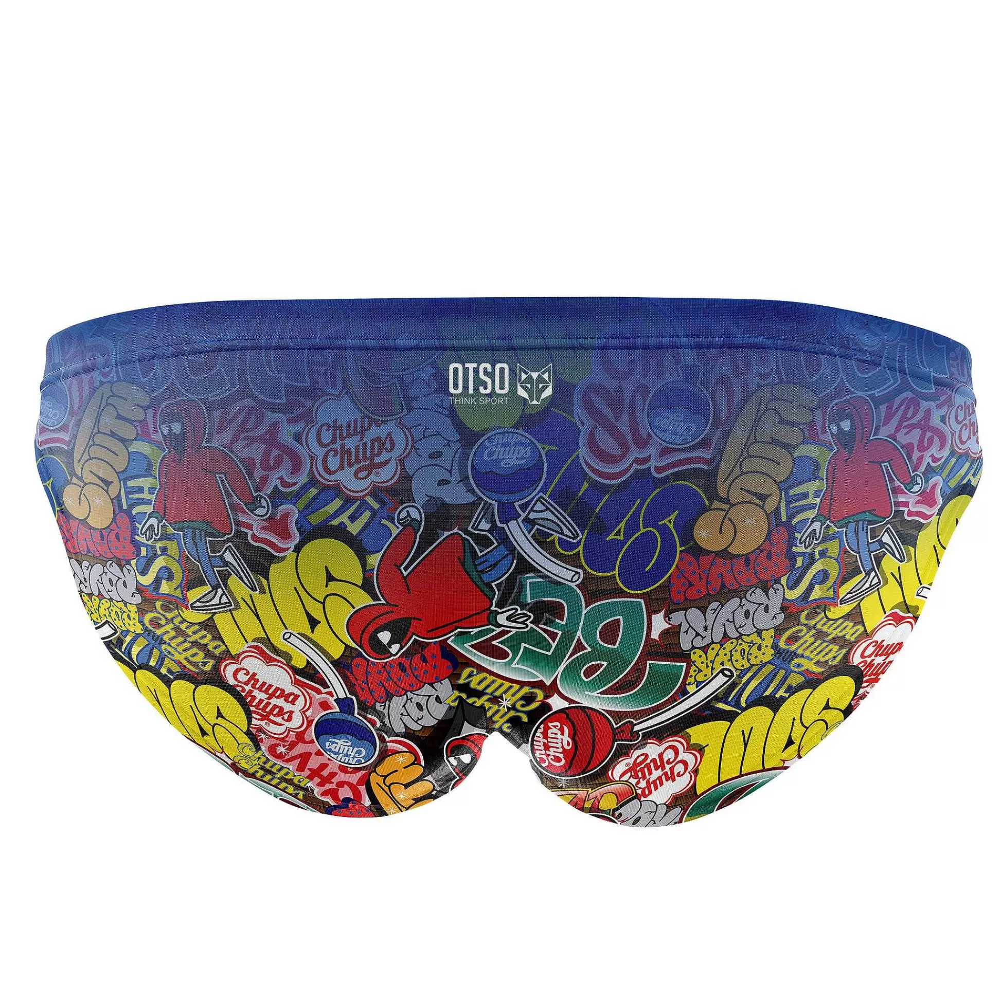 Men'S Swim Briefs-Chupa Chups Graffiti*OTSO Flash Sale