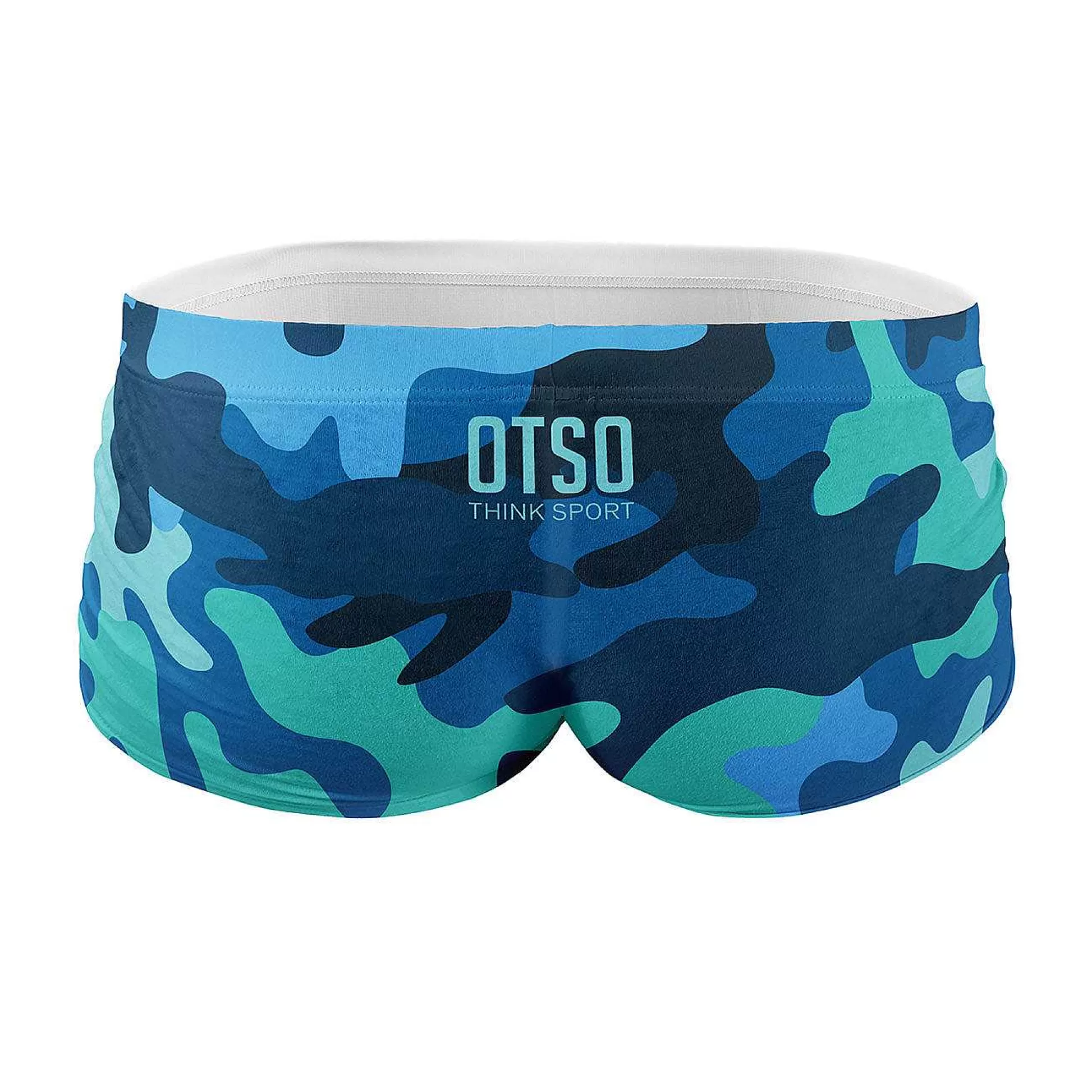 Men'S Swim Trunks-Camo Blue*OTSO New