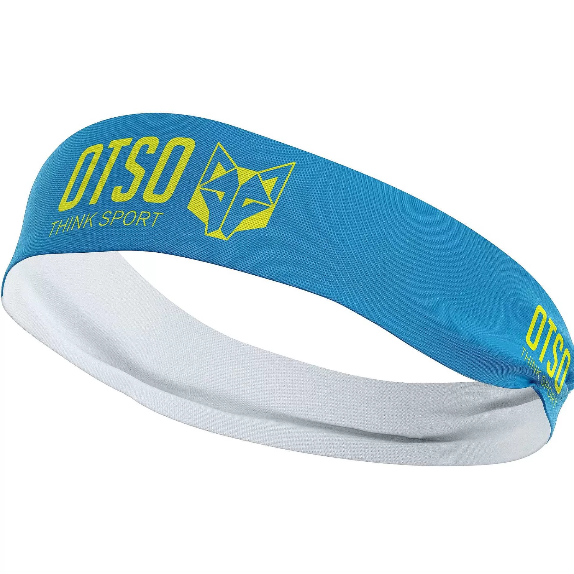 Sport Light Blue/Fluo Yellow Headband*OTSO Cheap