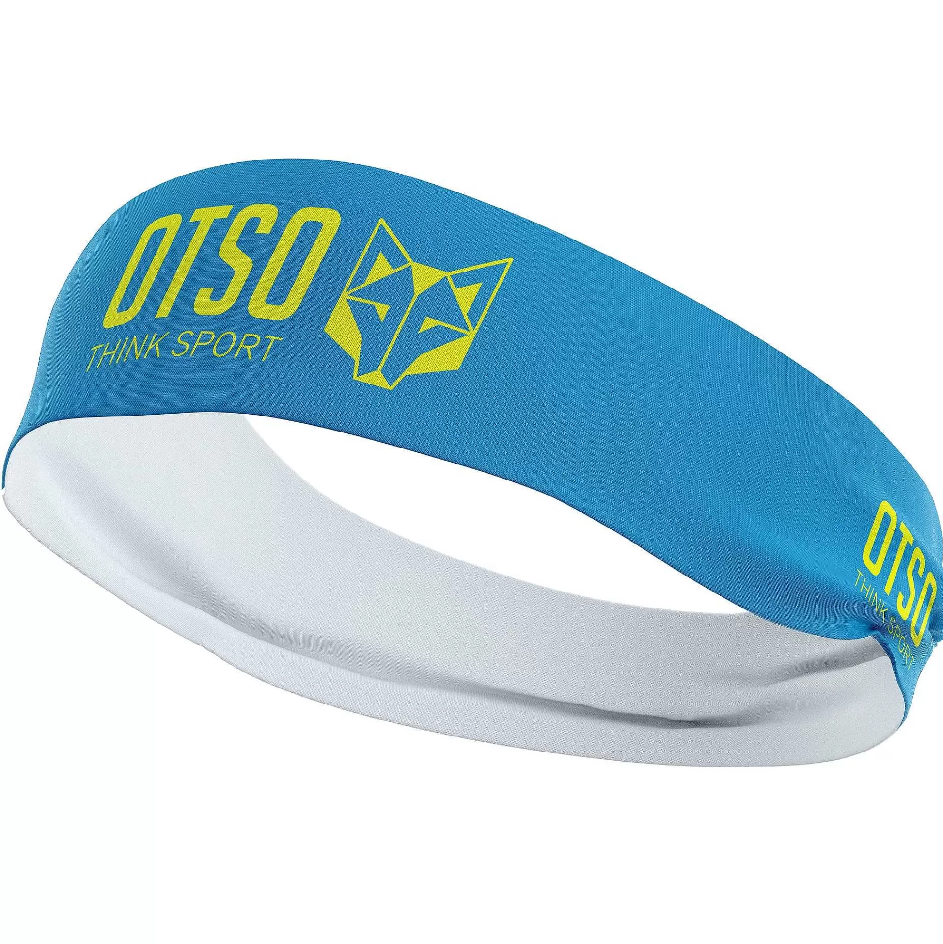 Sport Light Blue/Fluo Yellow Headband*OTSO Cheap