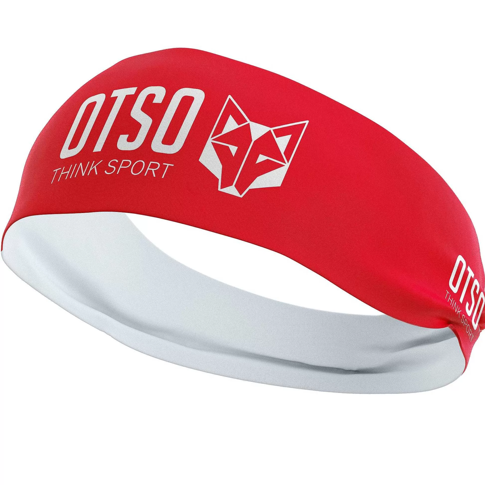 Sport Red/White Headband*OTSO Best