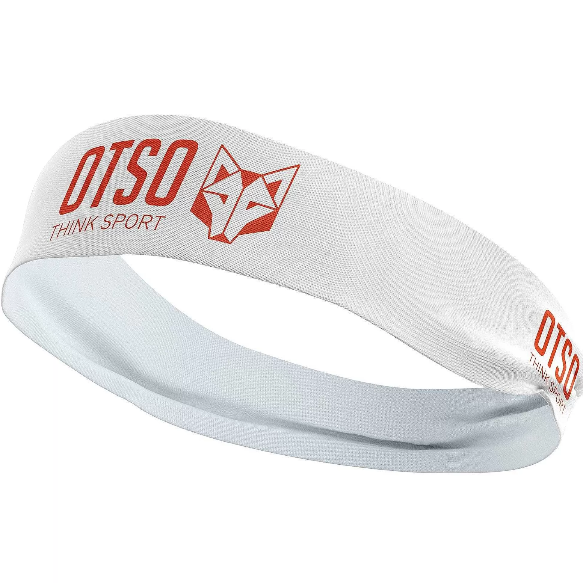 Sport White/Fluo Orange Headband*OTSO Online