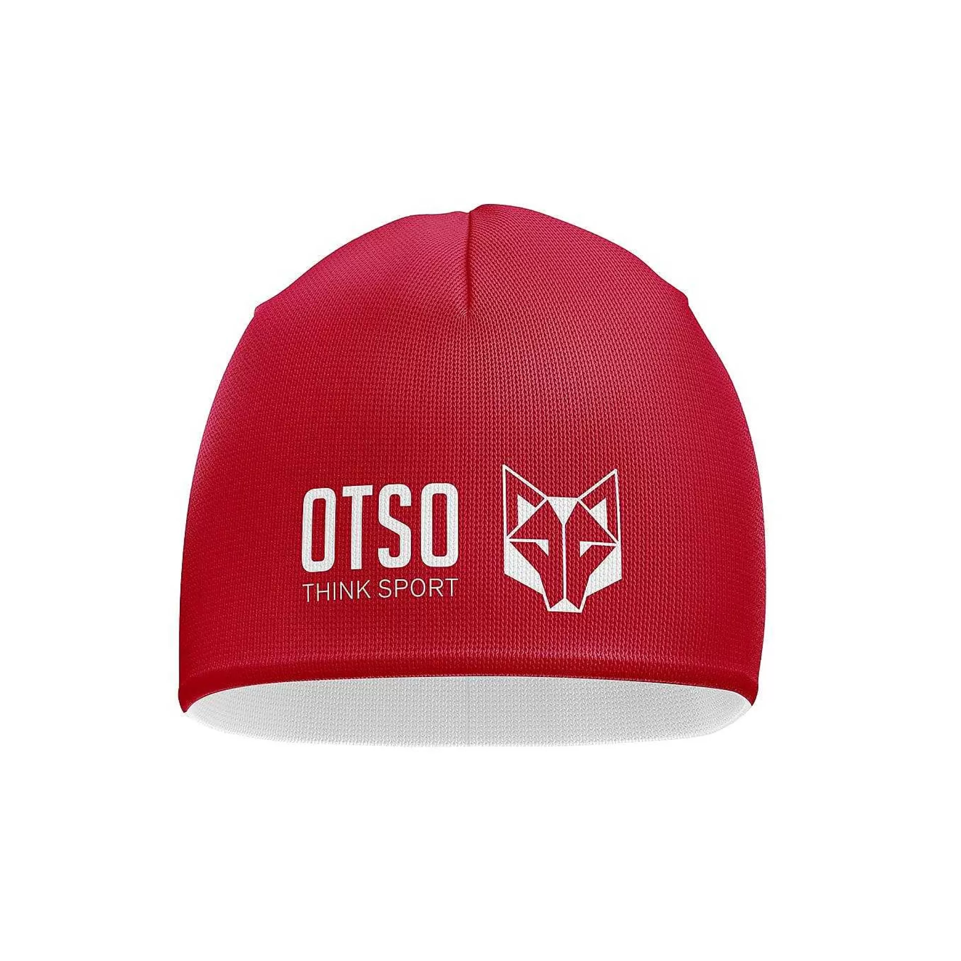 Red & White Beanie*OTSO Online