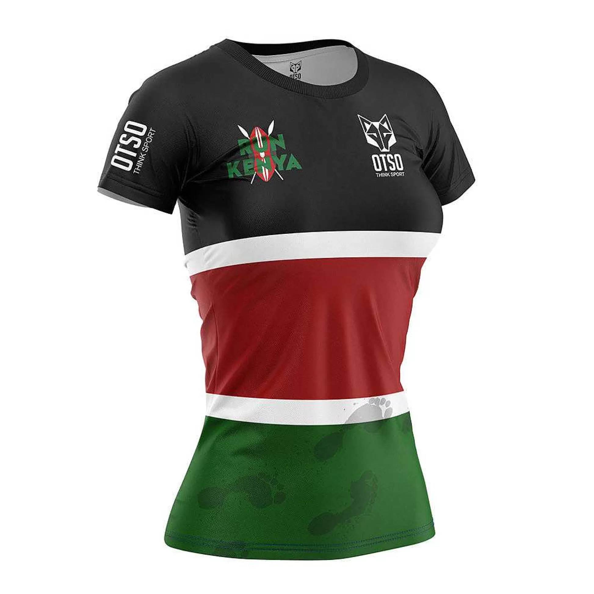 Run Kenya Women'S Short Sleeve T-Shirt*OTSO Sale