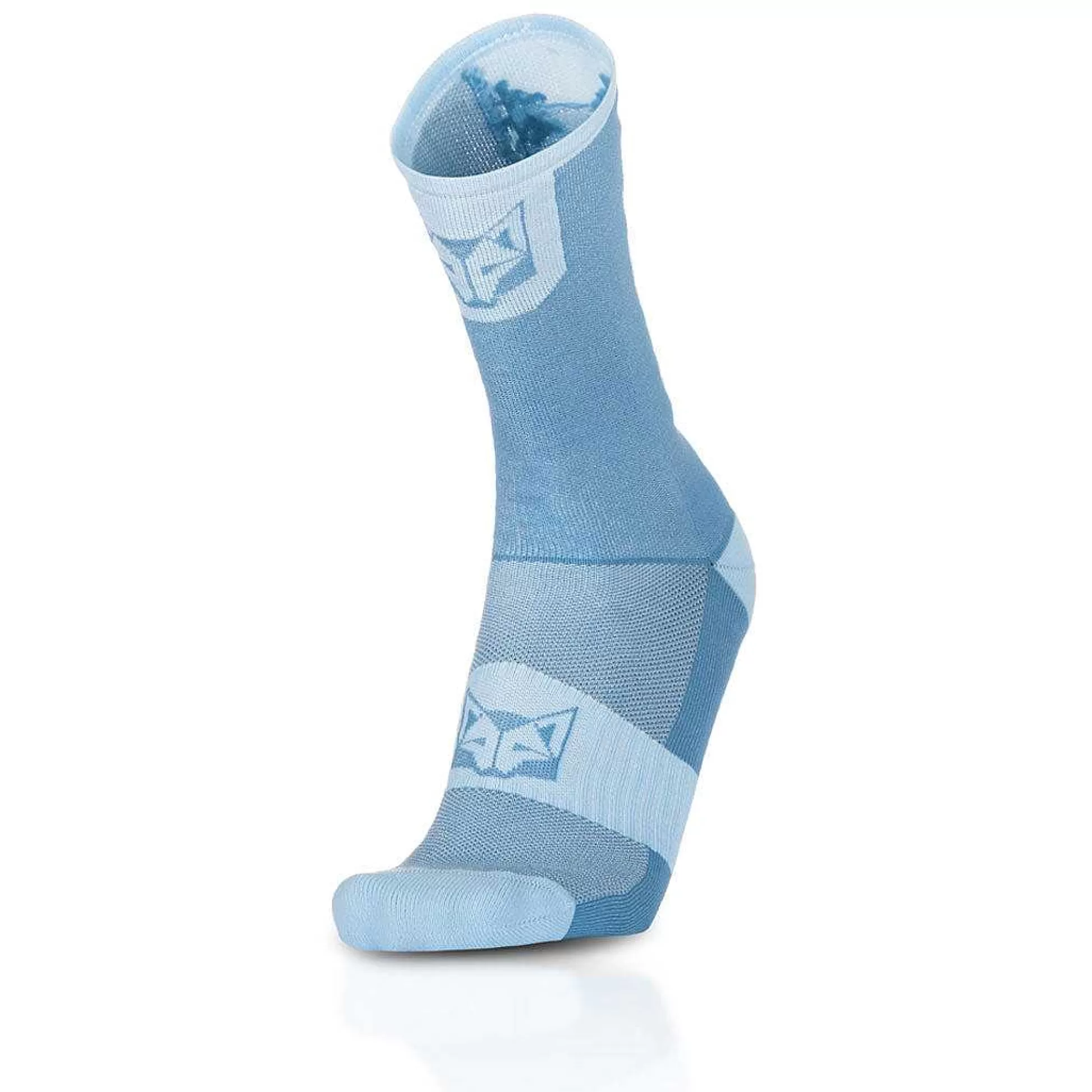 Steel Blue & Turquoise High Cut Cycling Socks*OTSO Flash Sale