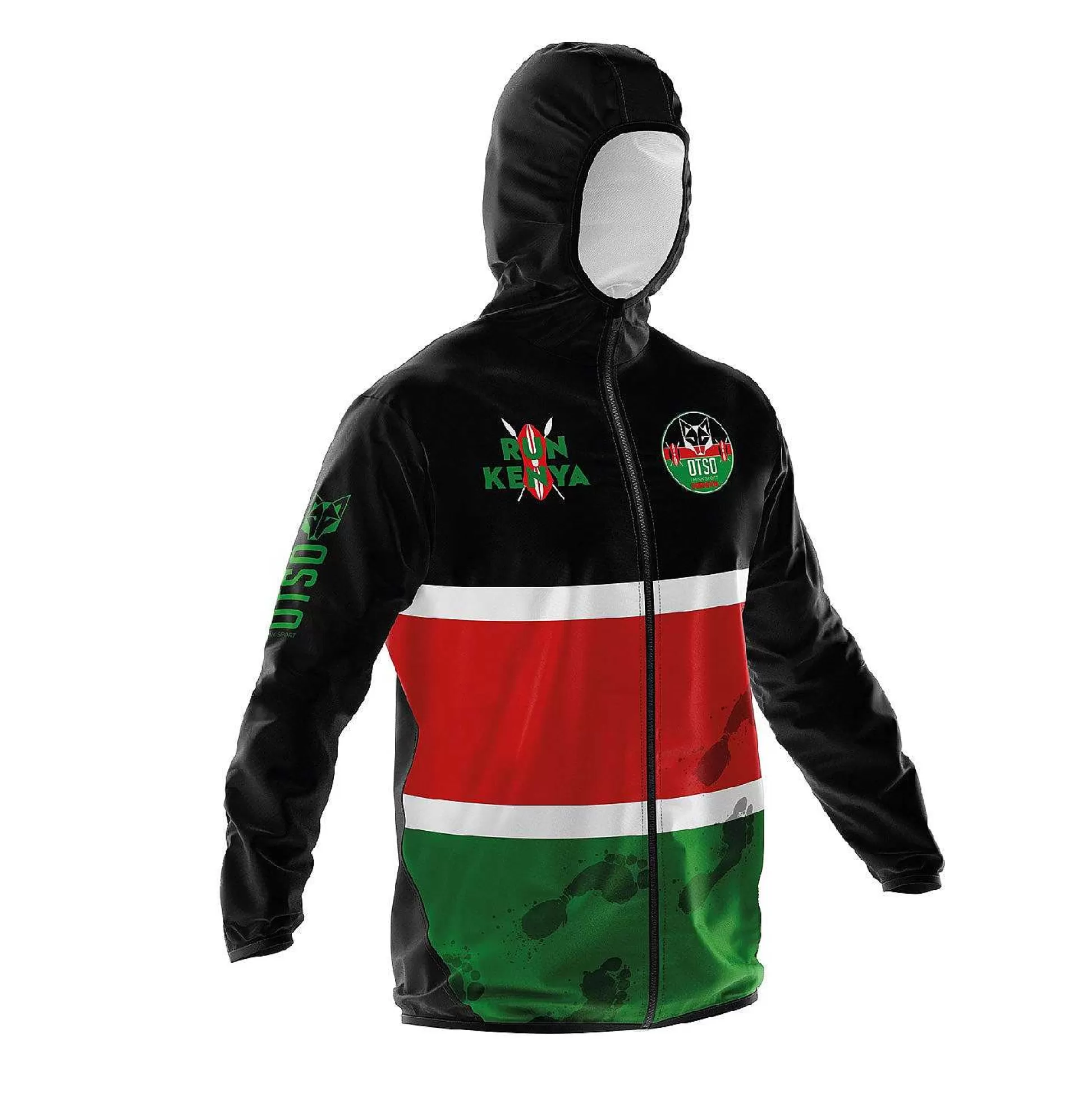 Unisex Running Jacket-Kenya*OTSO Best