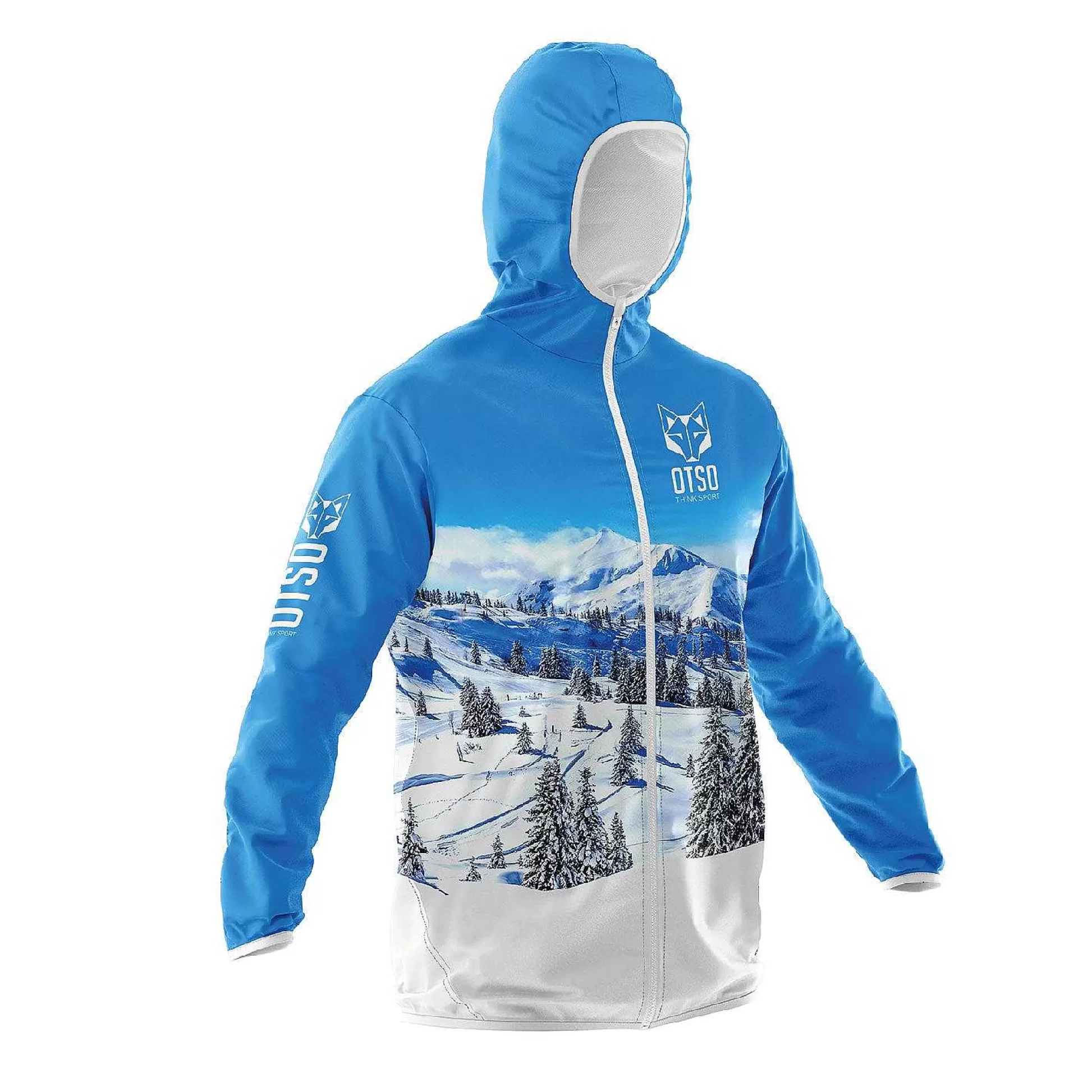 Unisex Running Jacket-Snow Forest*OTSO Store