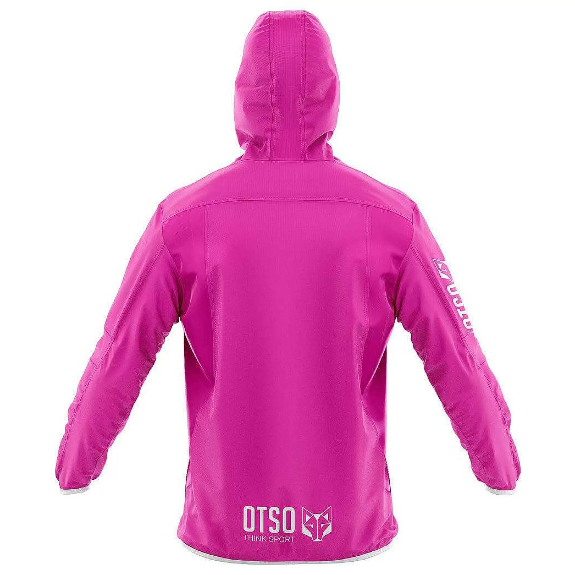 Waterproof Jacket-Fluo Pink & White*OTSO Shop