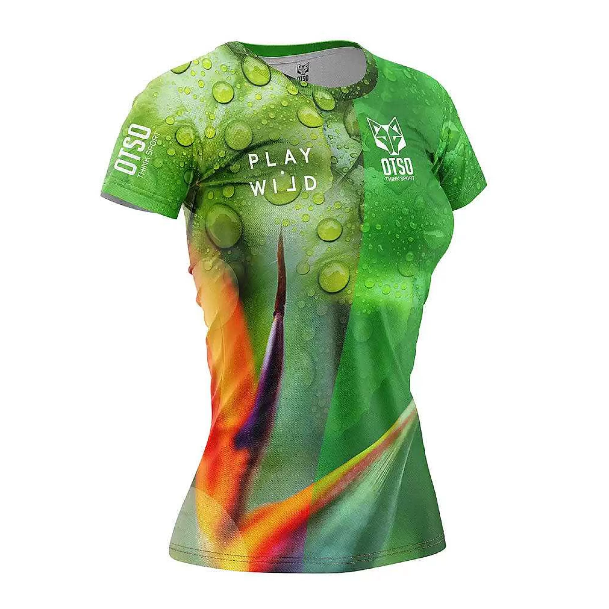 Women'S Short Sleeve Padel T-Shirt Paradise*OTSO Store