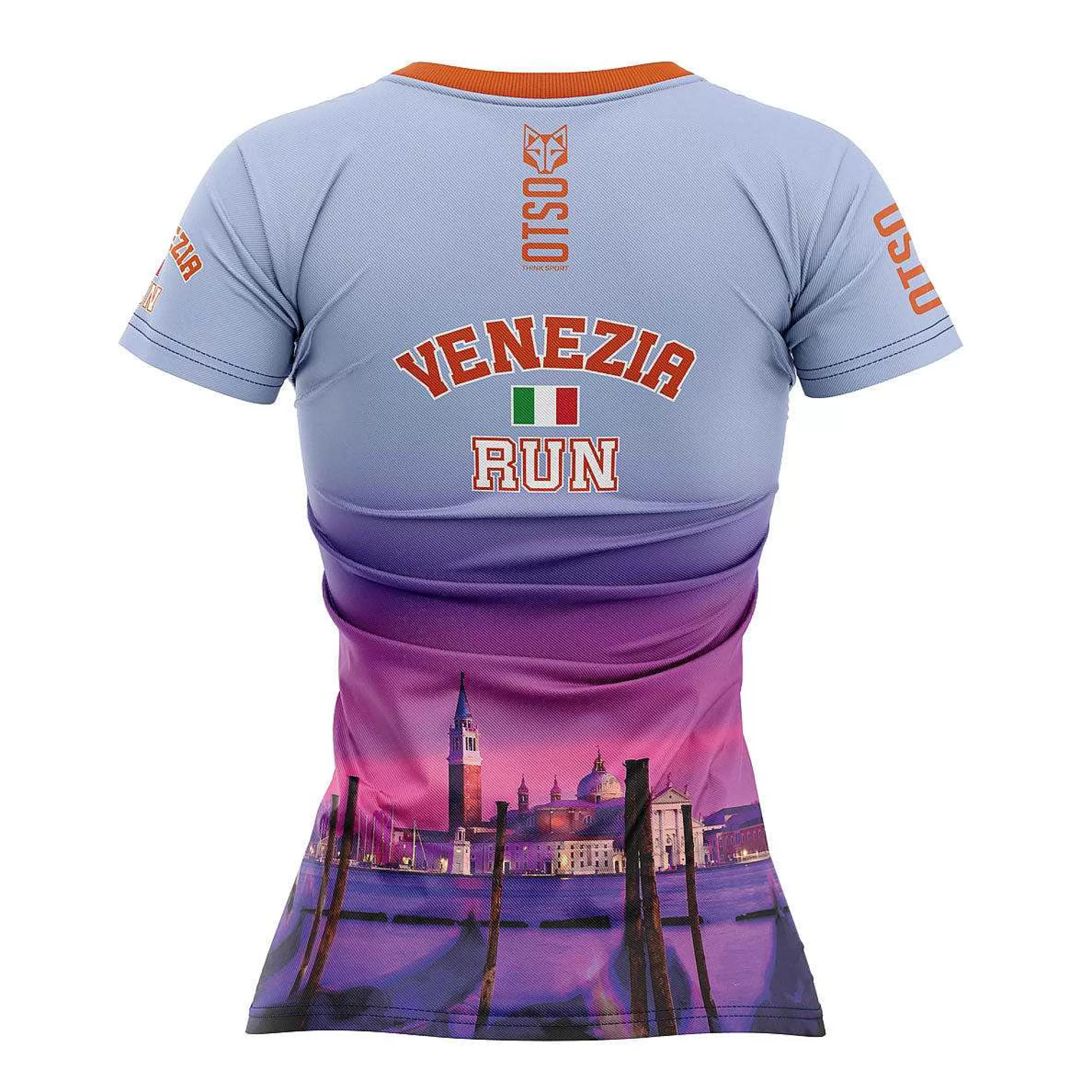 Women'S Short Sleeve Shirt-Run Venezia (Outlet)*OTSO Hot