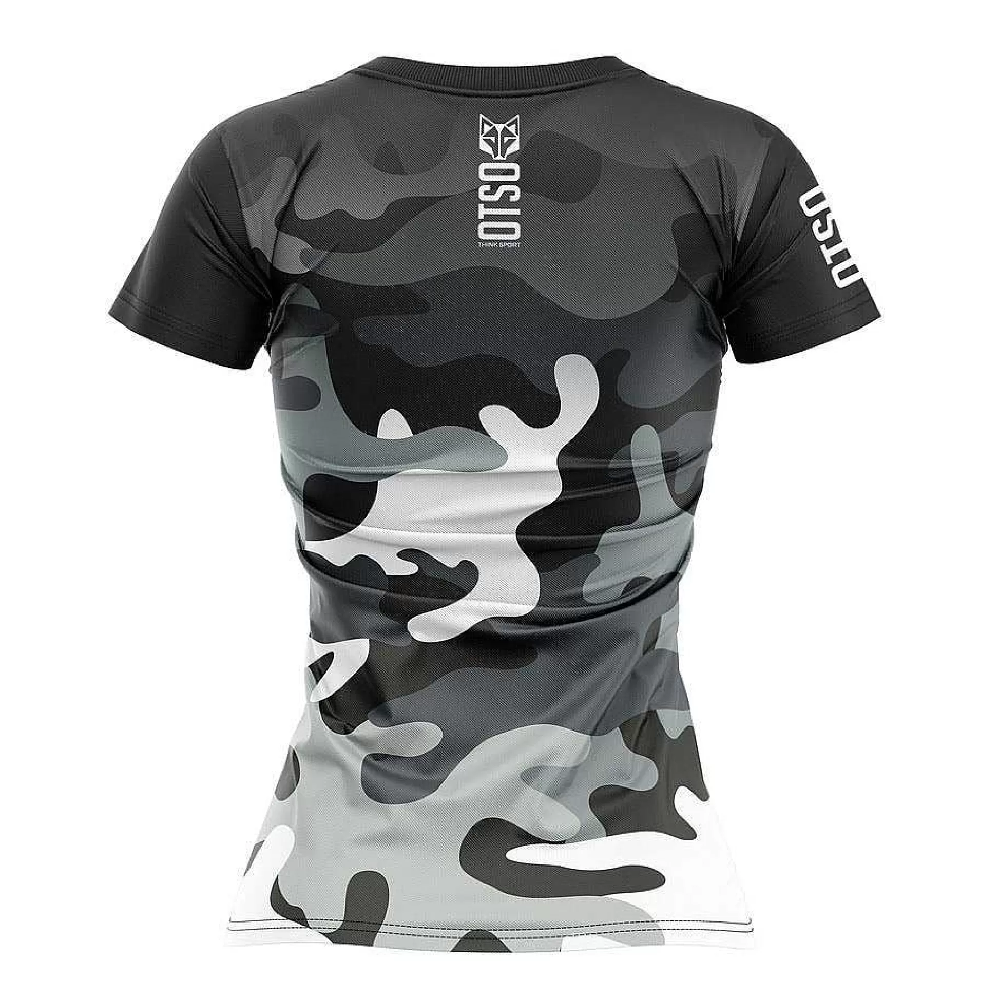 Women'S Short Sleeve T-Shirt Camo Gray*OTSO Online