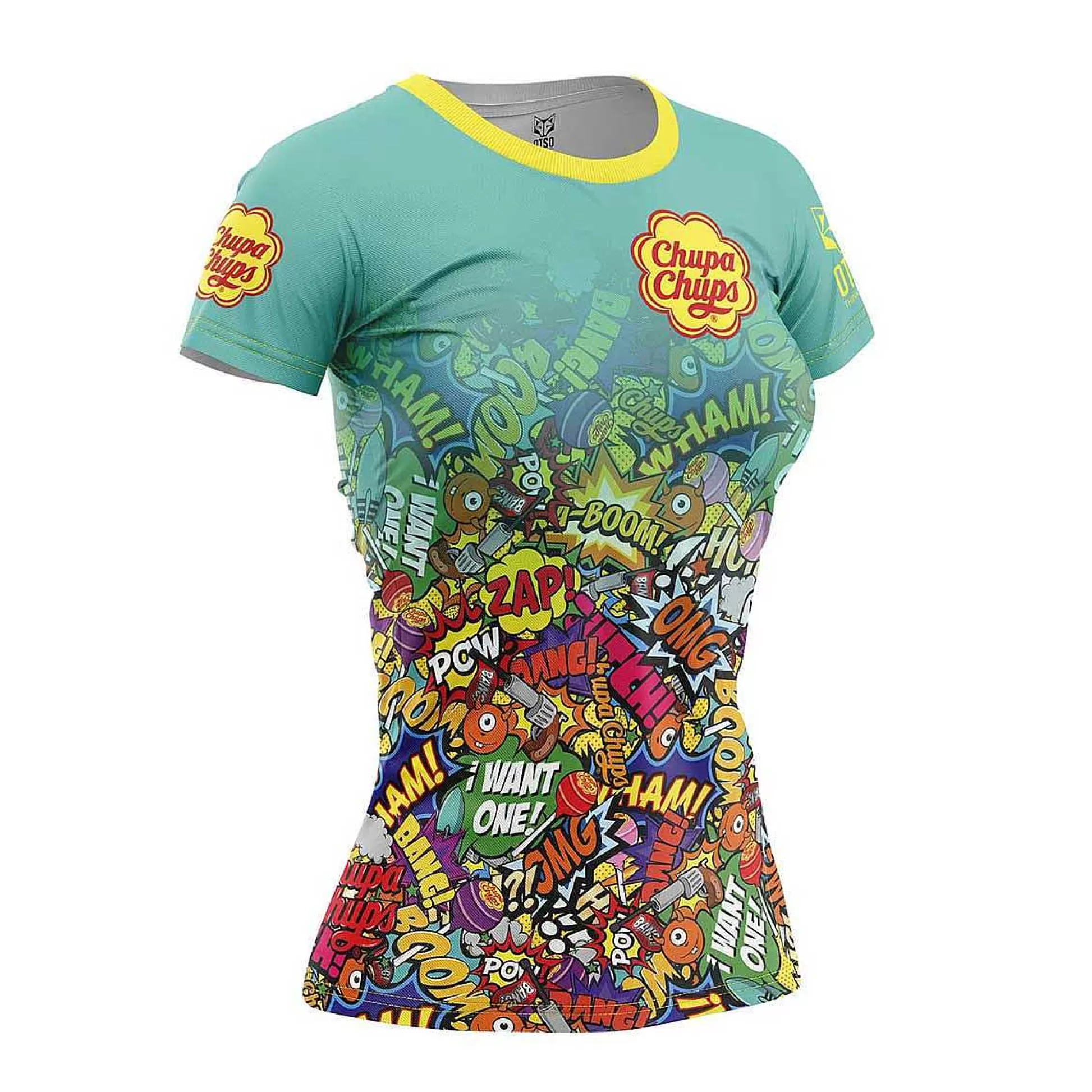 Women'S Short Sleeve T-Shirt Chupa Chups Comic*OTSO Store