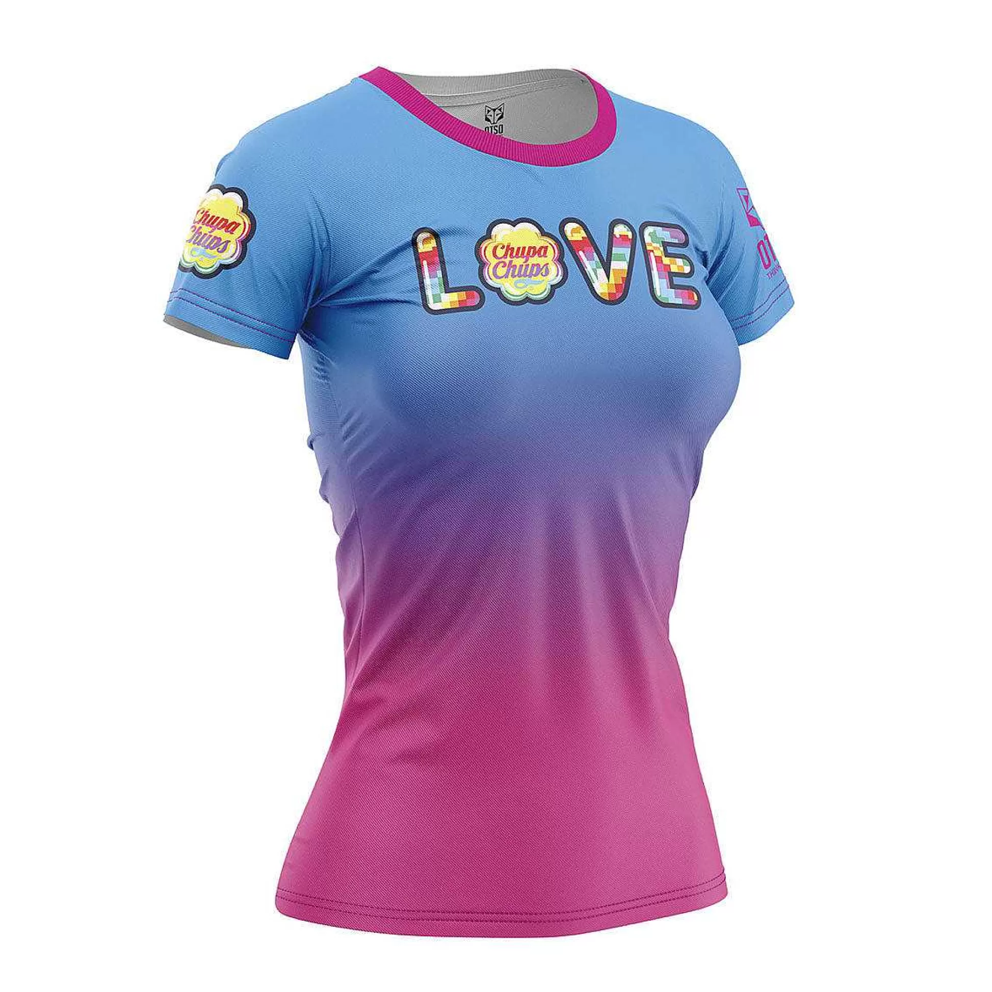 Women'S Short Sleeve T-Shirt Chupa Chups Love*OTSO Best Sale