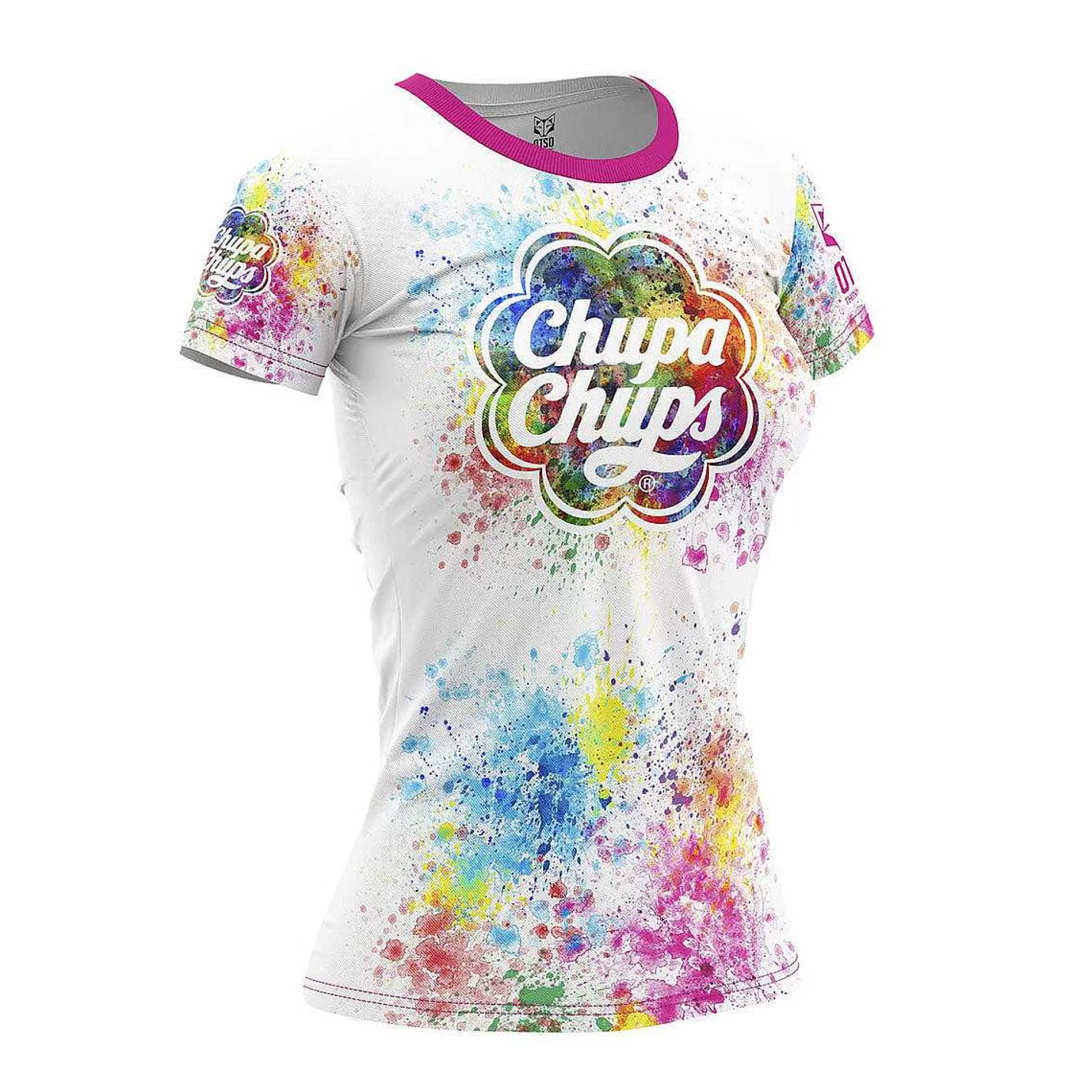 Women'S Short Sleeve T-Shirt Chupa Chups Paint*OTSO Flash Sale