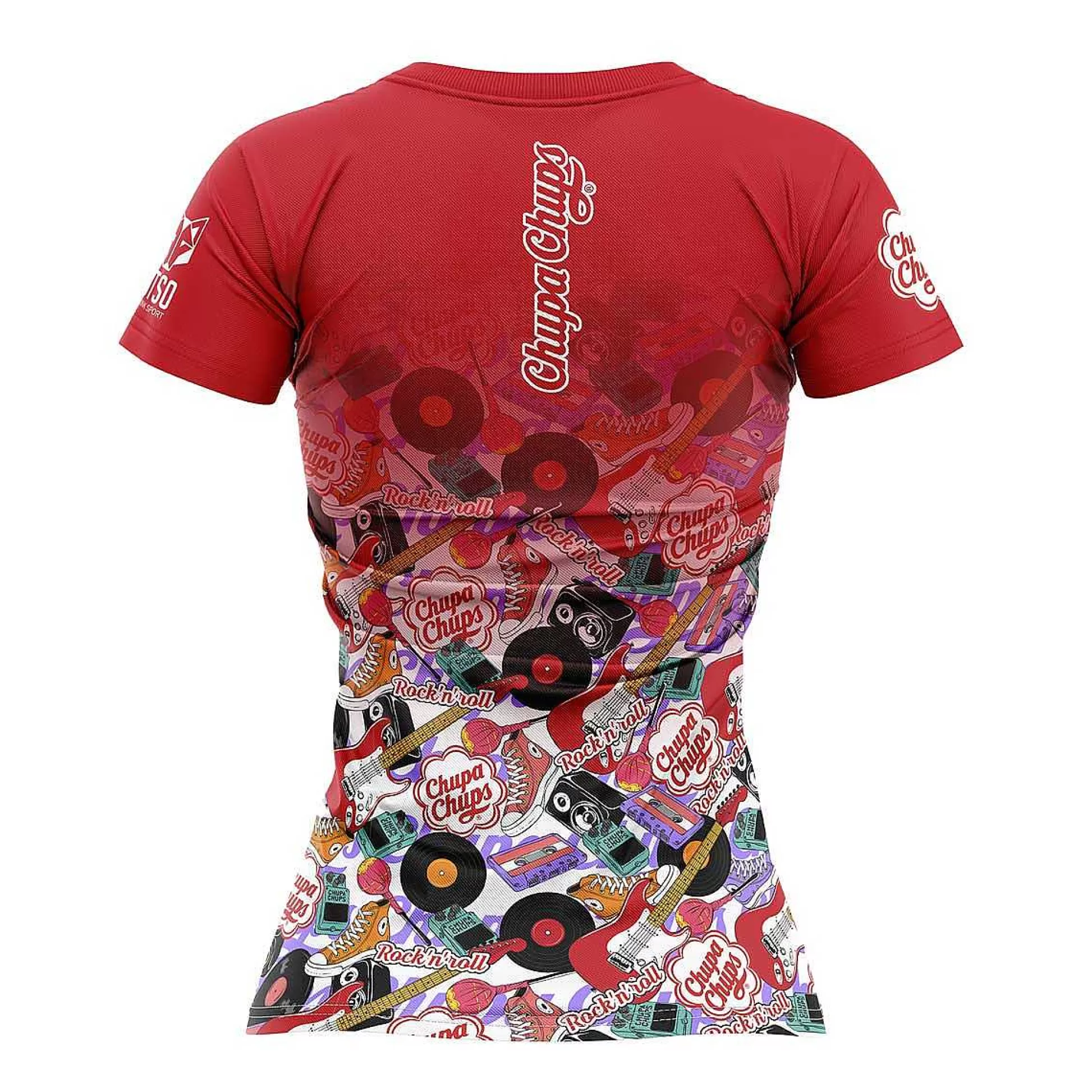 Women'S Short Sleeve T-Shirt Chupa Chups Rock'N'Roll*OTSO Discount