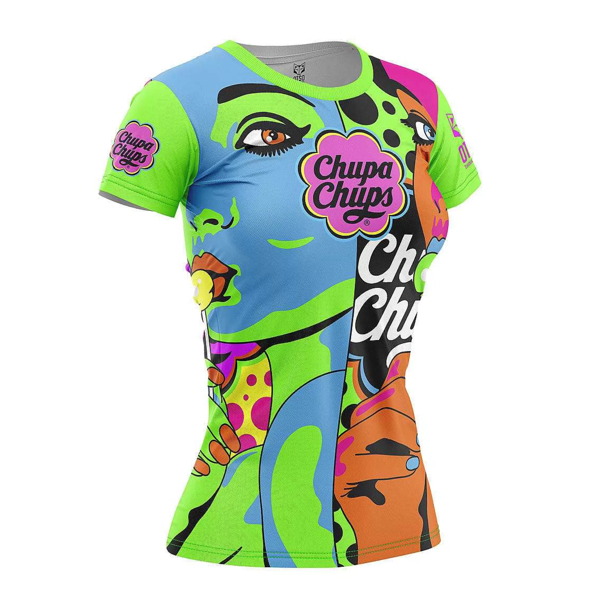 Women'S Short Sleeve T-Shirt Chupa Chups Warhool*OTSO Sale