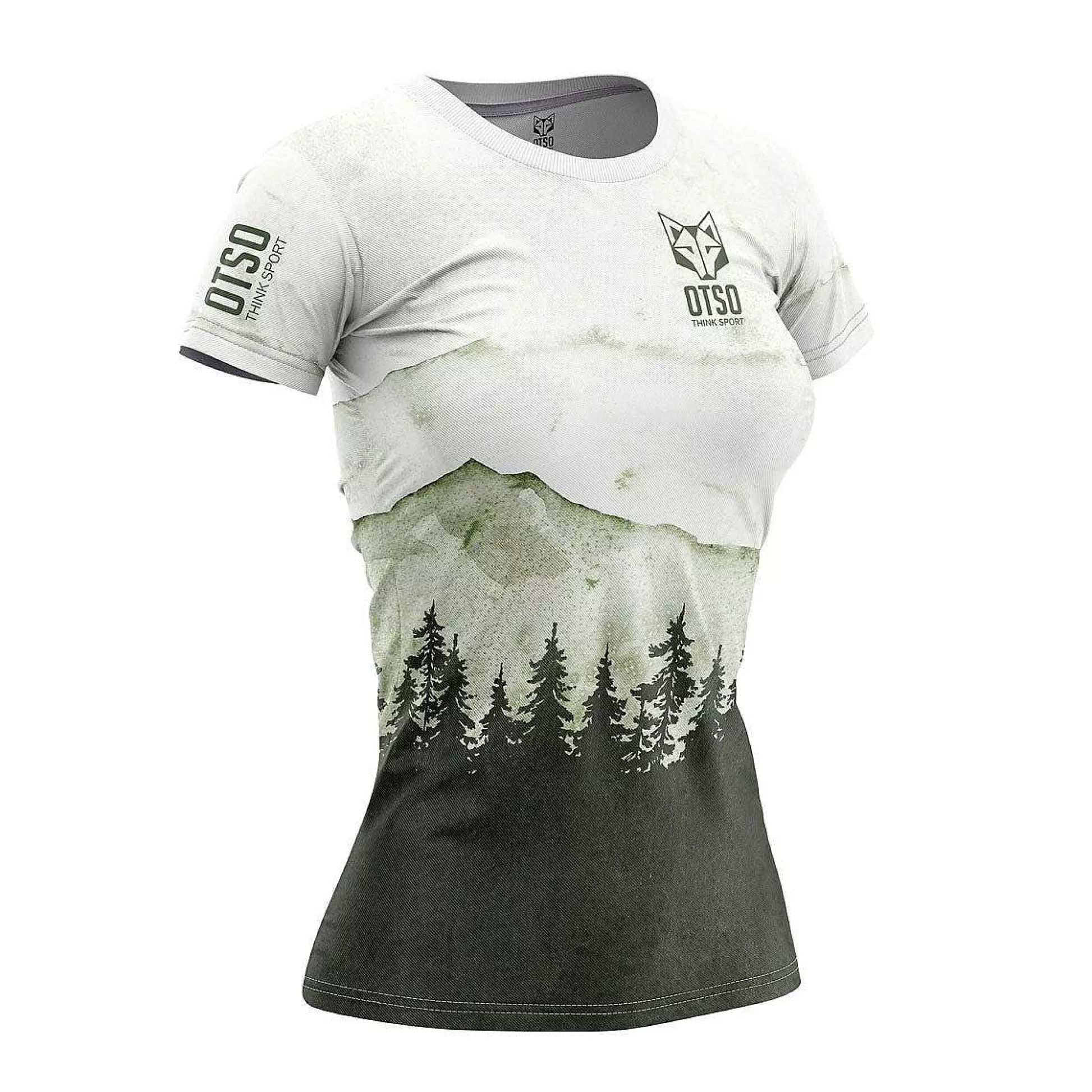 Women'S Short Sleeve T-Shirt Green Forest*OTSO Best