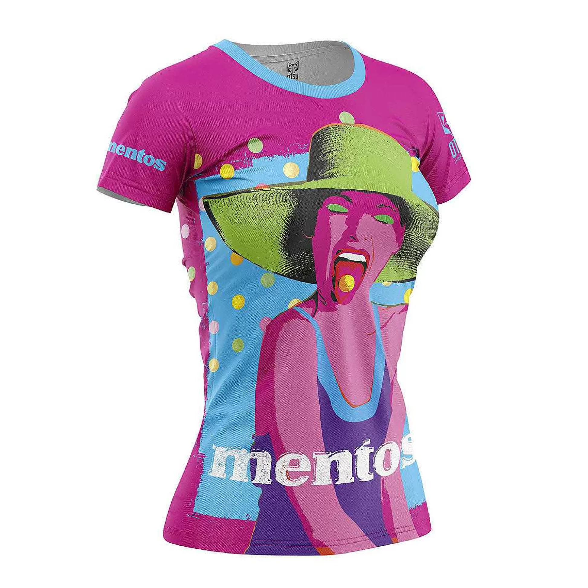 Women'S Short Sleeve T-Shirt Mentos Hat*OTSO New