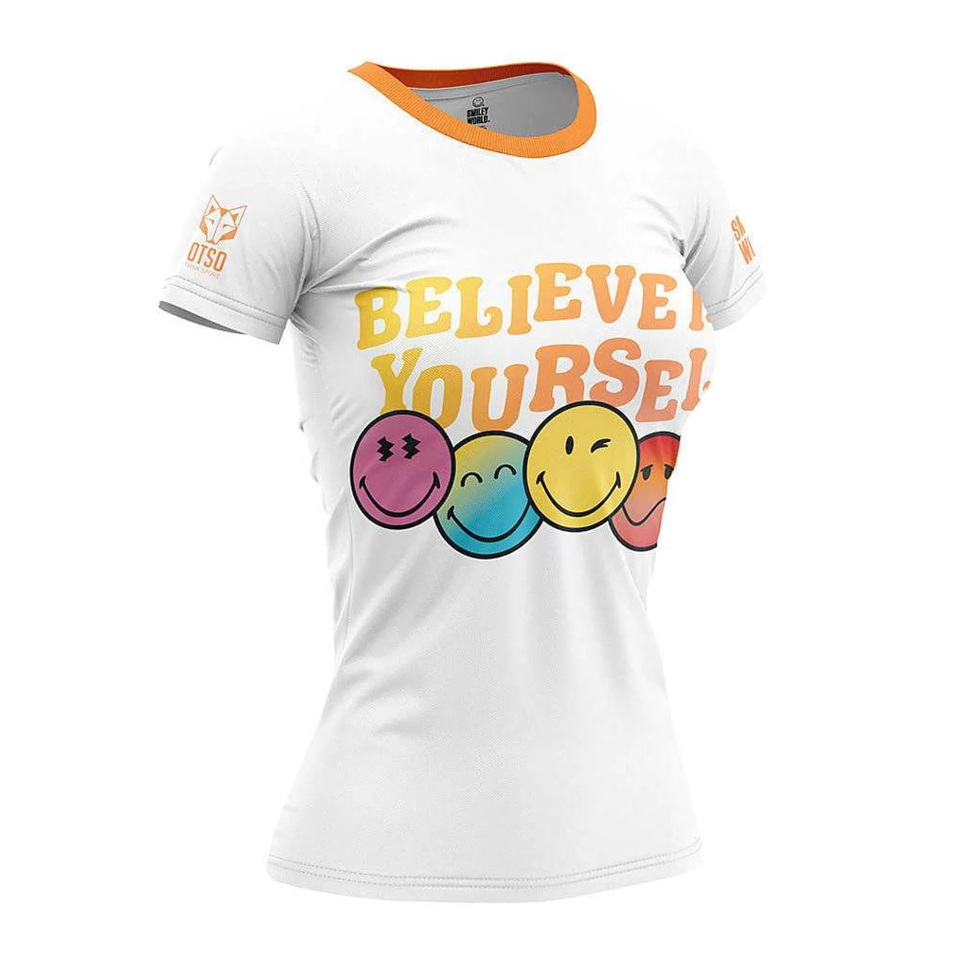 Women'S Short Sleeve T-Shirt Smileyworld Believe*OTSO Outlet