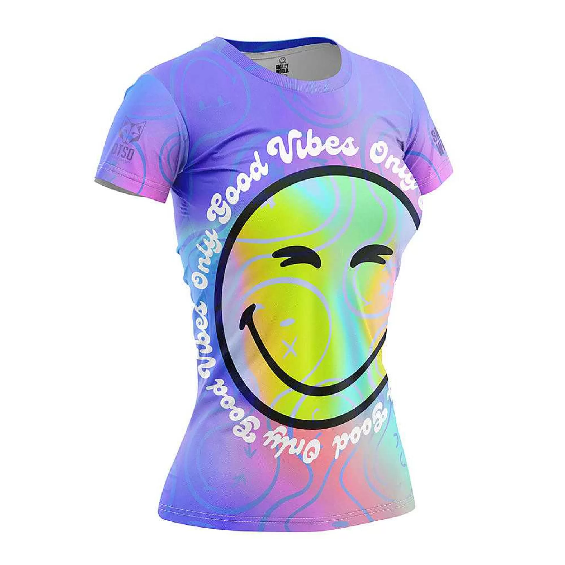 Women'S Short Sleeve T-Shirt Smileyworld Vibes*OTSO Sale