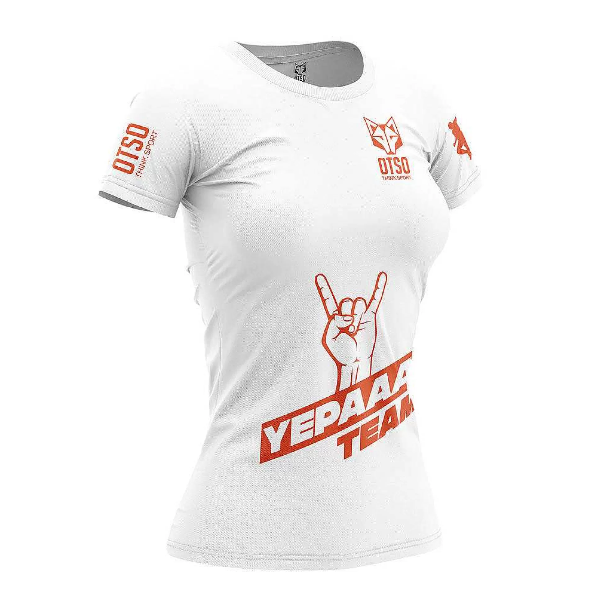 Women'S Short Sleeve T-Shirt Yepaaa White*OTSO Discount