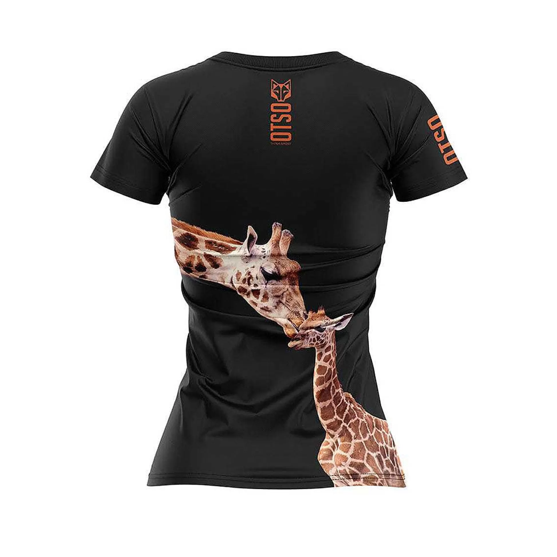 Women'S Short Sleeve T-Shirt-Giraffe*OTSO New