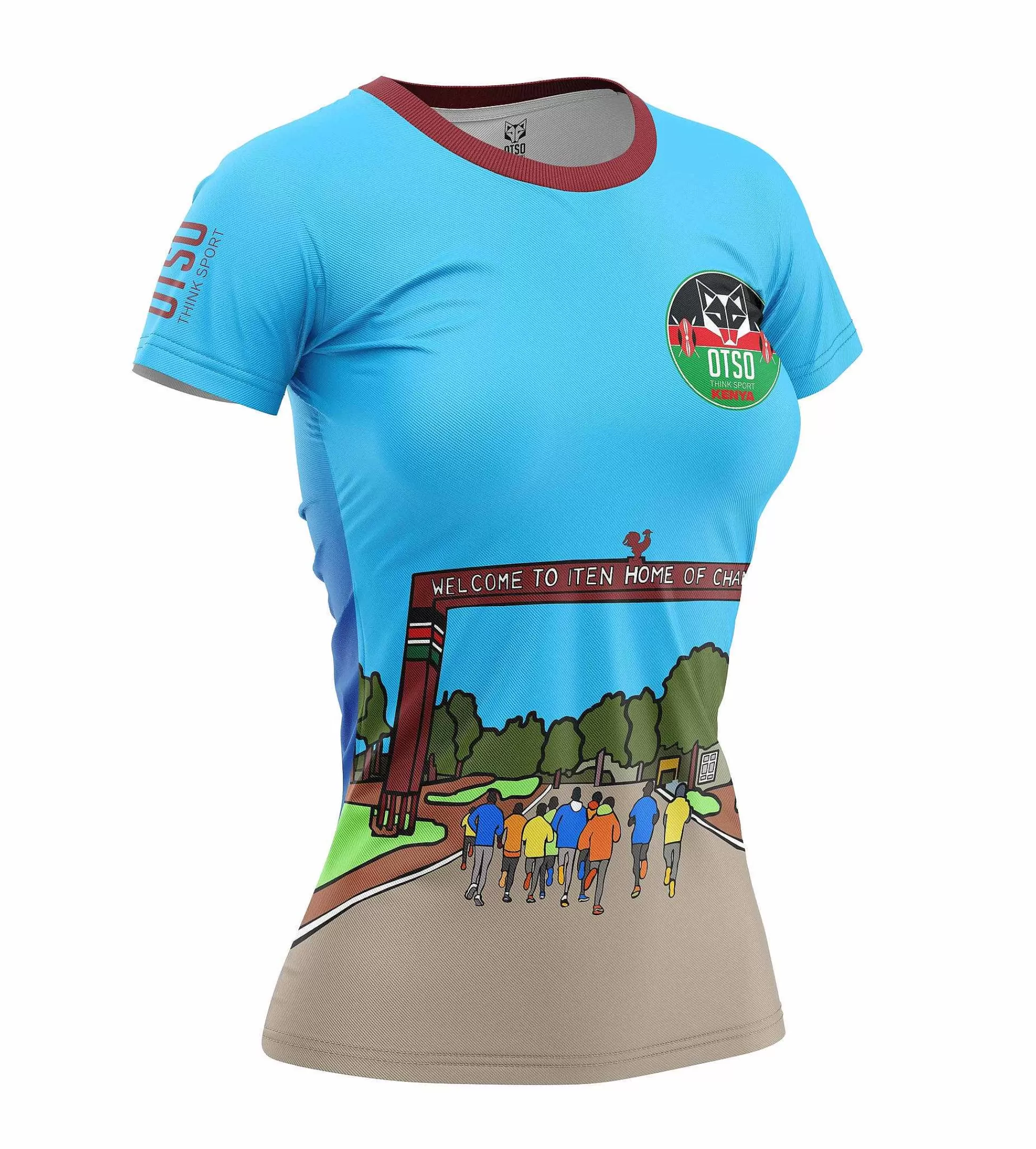 Women'S Short Sleeve T-Shirt-Iten*OTSO Cheap