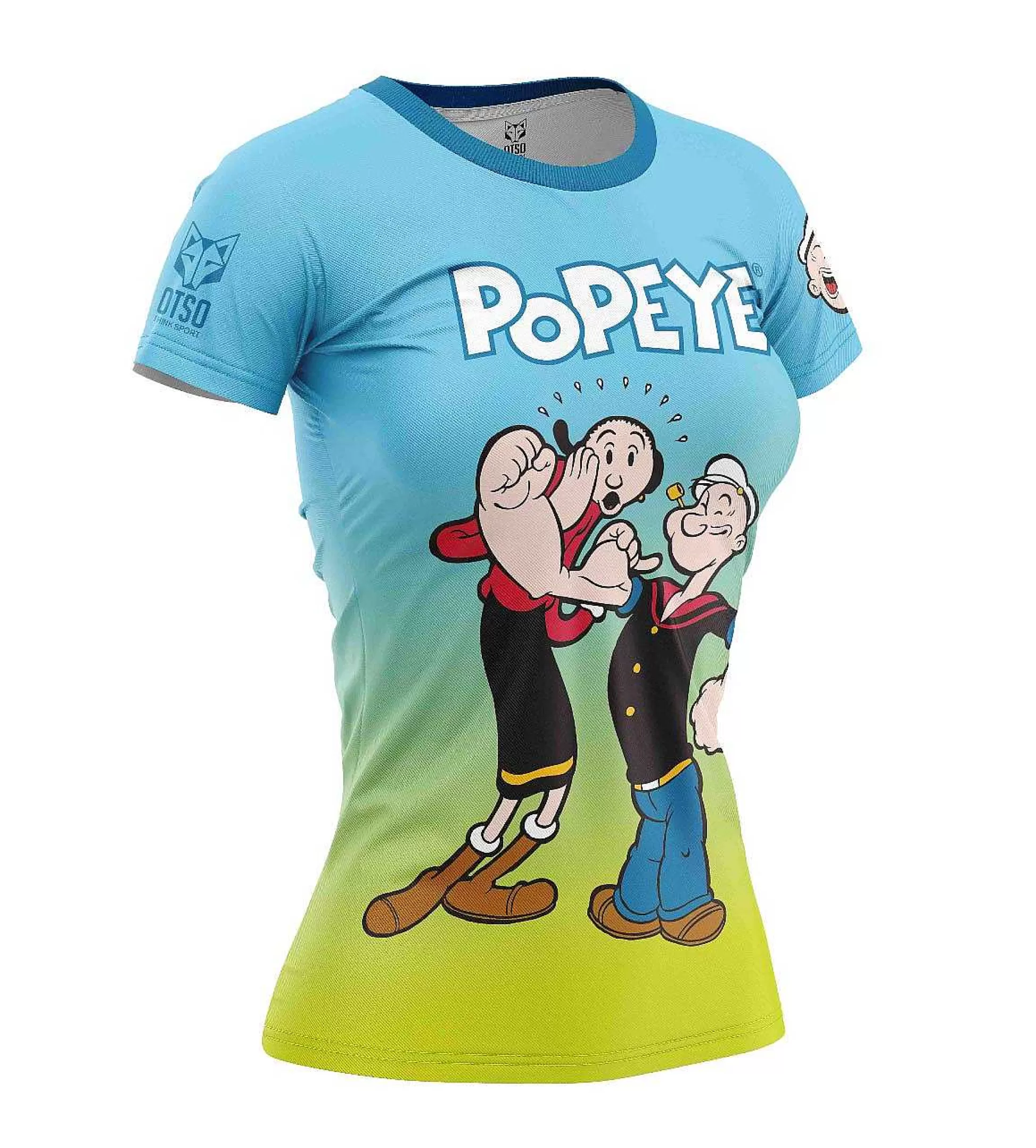 Women'S Short Sleeve T-Shirt-Popeye & Olive*OTSO Online