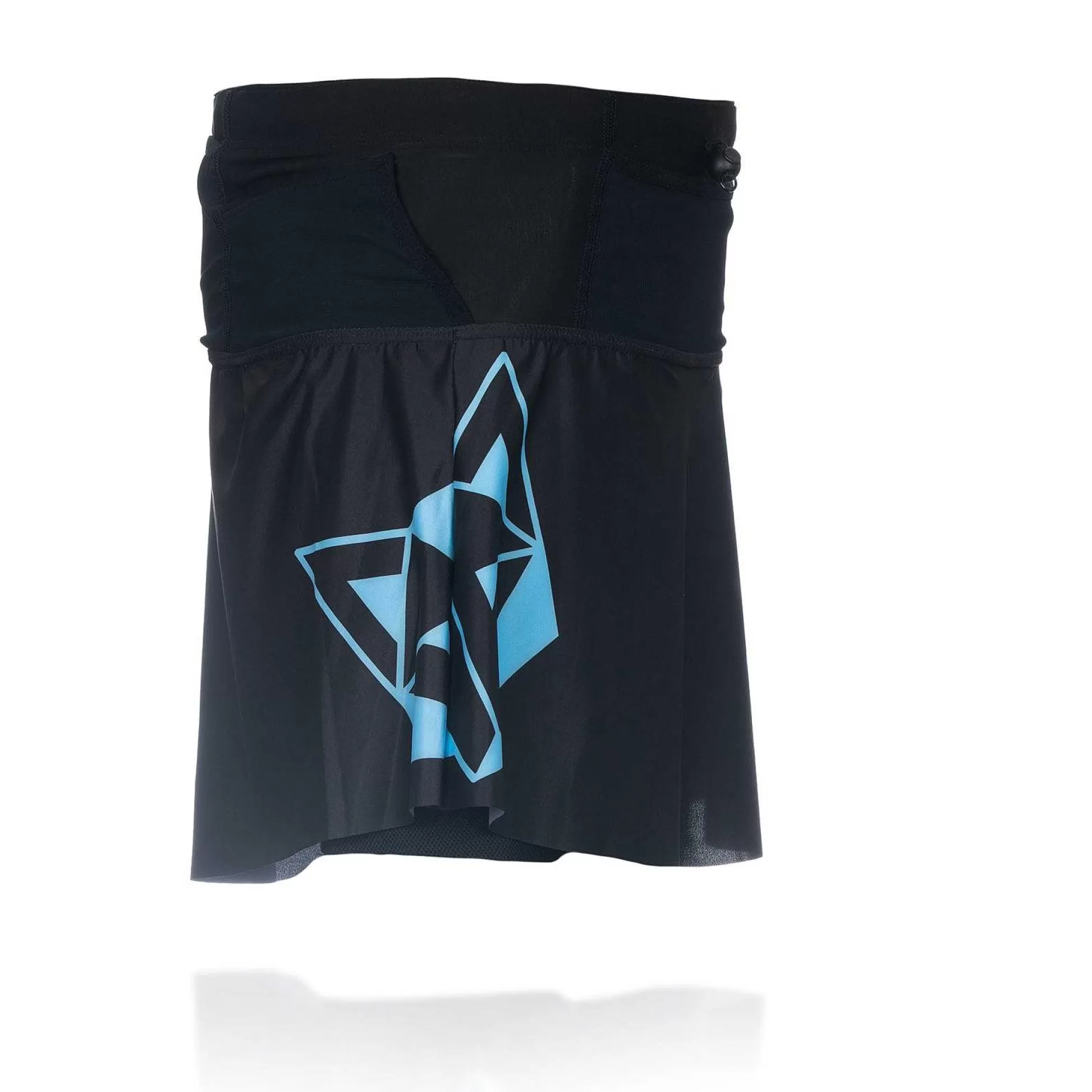 Women'S Skirt-Black & Turquoise*OTSO Hot