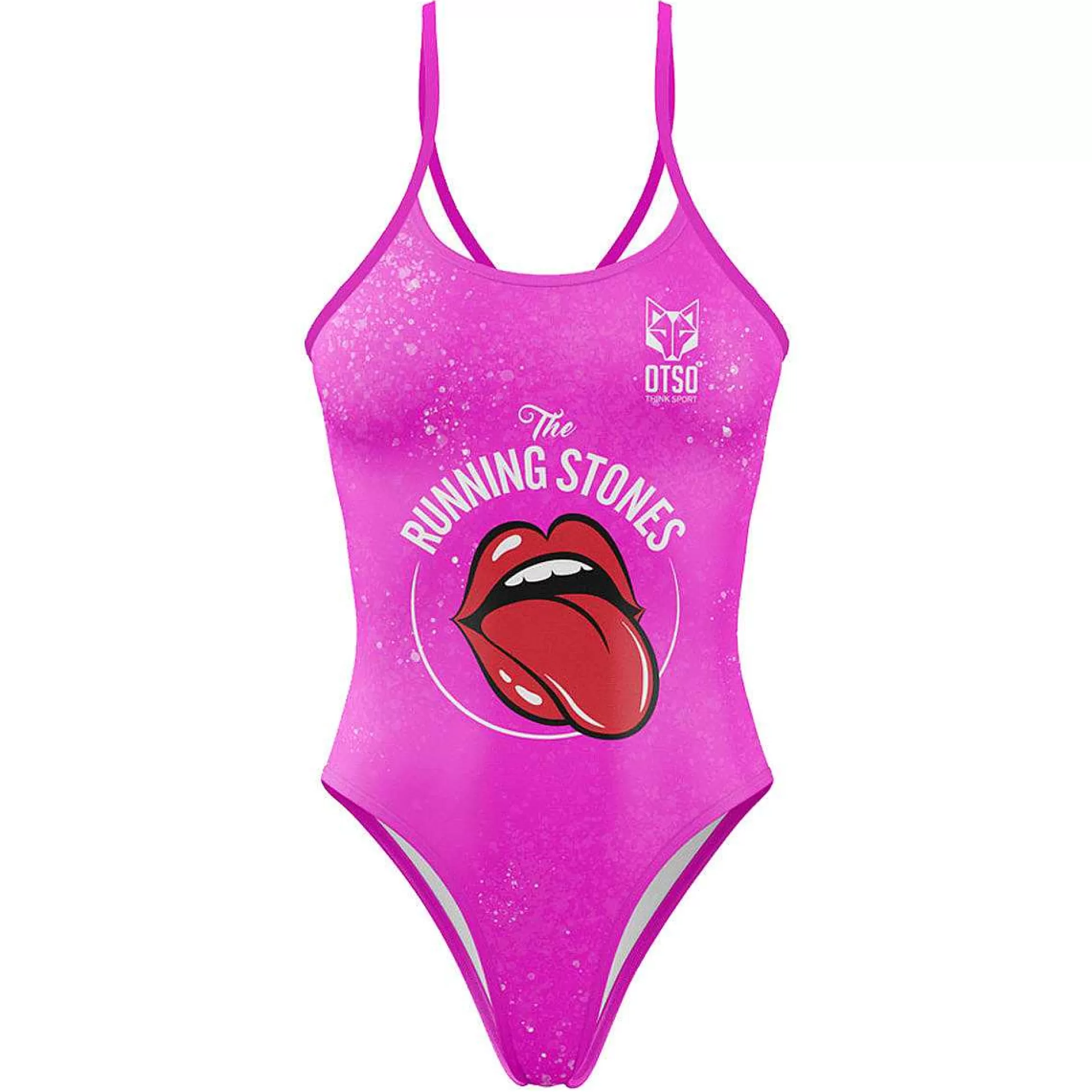 Women'S Swimsuit-Running Stones Pink*OTSO Fashion